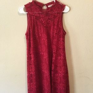 Liberty Love Red Lace Dress